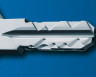 Цилиндр Evva ICS 107 мм 31x76 ключ-ключ (никель)